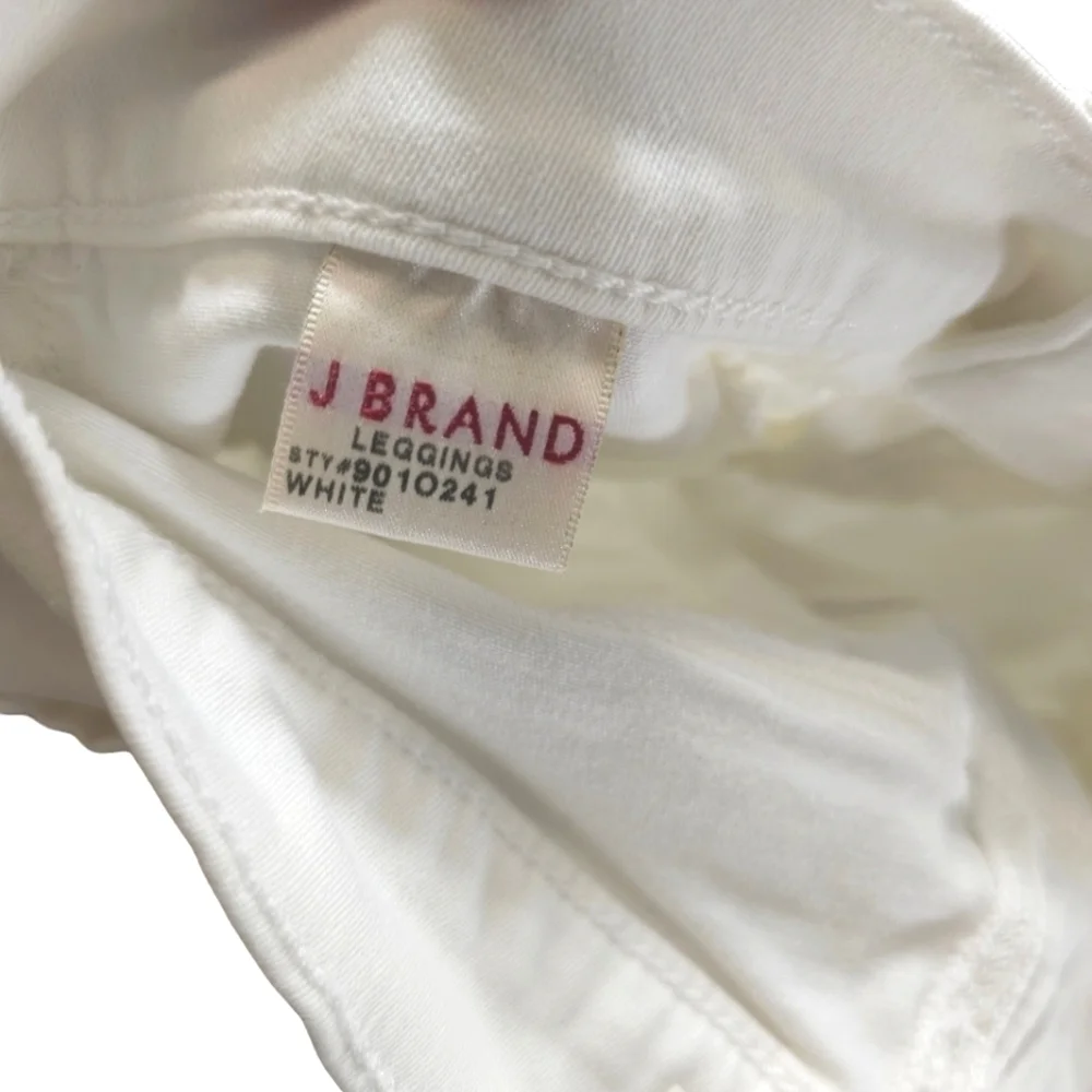 J. Brand White Low Ride Leggings - Picture 8 of 10